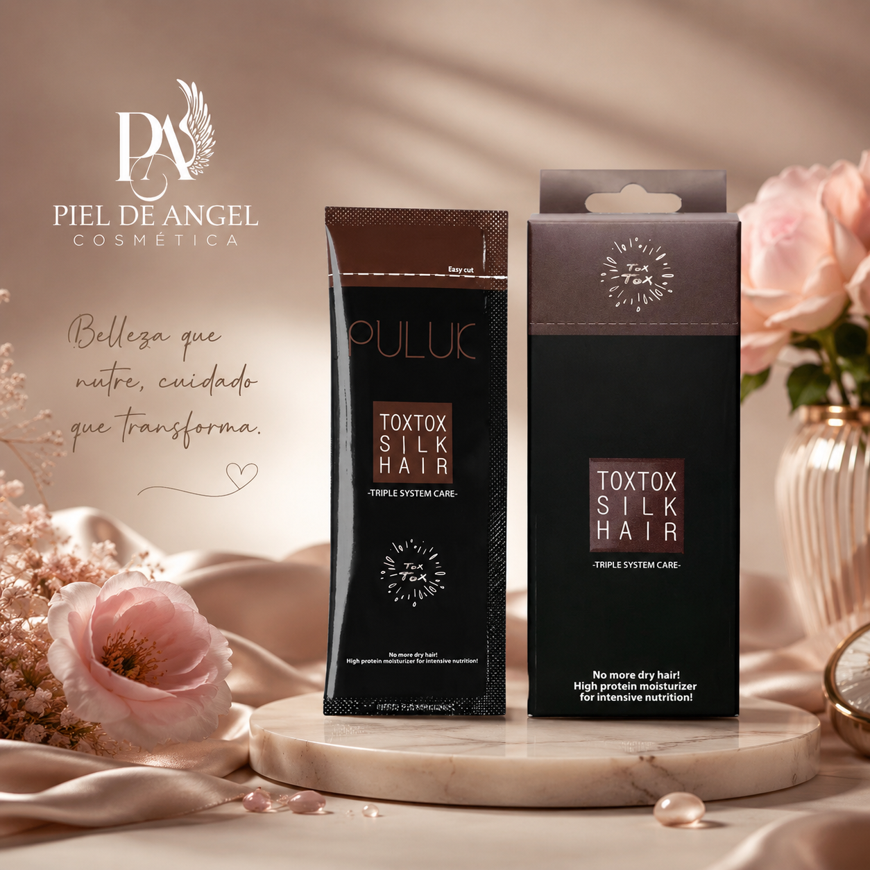 Tratamiento capilar Puluk silk hair
