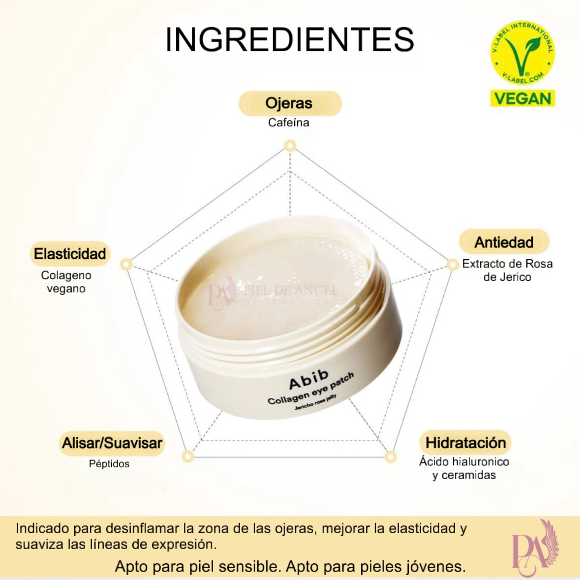 Abib - Parches de hidrogel contorno de ojos